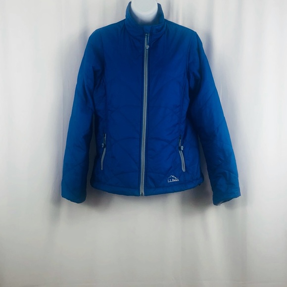 L.L. Bean Jackets & Blazers - L.L.Bean quilted zip front jacket pockets XSP